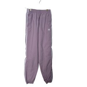 Adidas Nylon Joggers Women S‎ Lilac Lightweight Activewear Streetwear